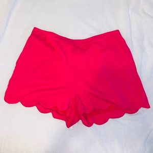 Pink naked zebra shorts